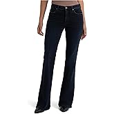 KUT from the Kloth Ana High-Rise Fab Ab Flare-Baby Double Needle All Over