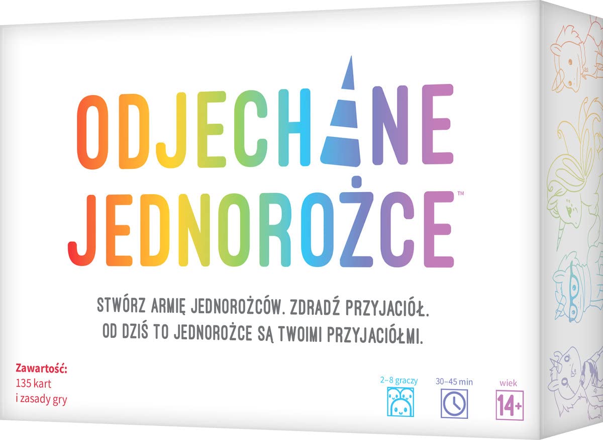 The Screwed Odjechane Jednorożce Polska Gra Planszowa Towarzyska Imprezowa Rodzinna Board Game Po Polsku