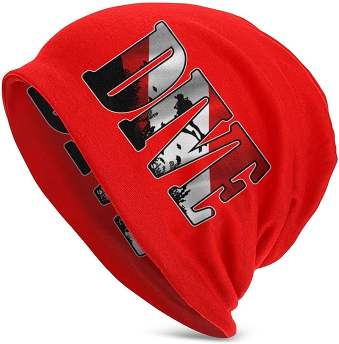shenguang Scuba Diving Beanie Hat Skull Cap Amazon.co.uk Clothing