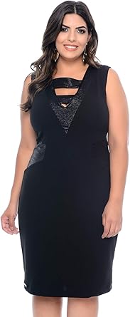 vestido de balada plus size