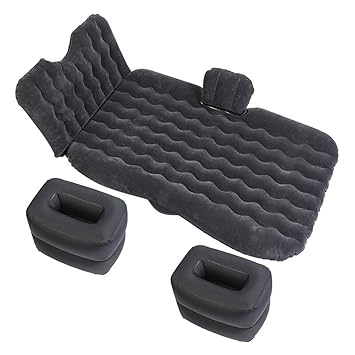 Weastion Auto Bett Auto Multifunktionale Luftmatratze Hinteres Bett Mit Kopfschutz Aufblasbare Reisebett Familie Auto Schlafm