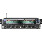 EQ31SUB Digital Graphic Equalizer 31-Band Audio Processor with LED Spectrum Display and Noise Reduction, Multiple Inputs for Pro Audio and Home Stereo