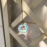 HDCRYSTALGIFTS Colorful Mandala Crystal Pendant Suncatcher 45MM view 5