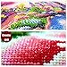 DIY 5D Diamond Painting Full Drill Diamond Embroidery Kit Rhinestone Painting Cross Stitch Kit Wall Art Decor 5D Diamond Painting by Number Kits Home Decor Cross 30x40cm