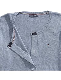 Tommy Hilfiger - Sudadera con botones magnéticos para mujer