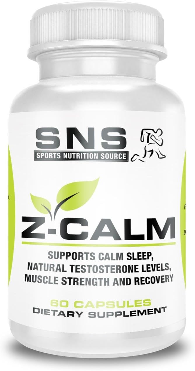 SPORTS NUTRITION SOURCE - Z-Calm Zinc and Magnesium (ZMA) 60 Count