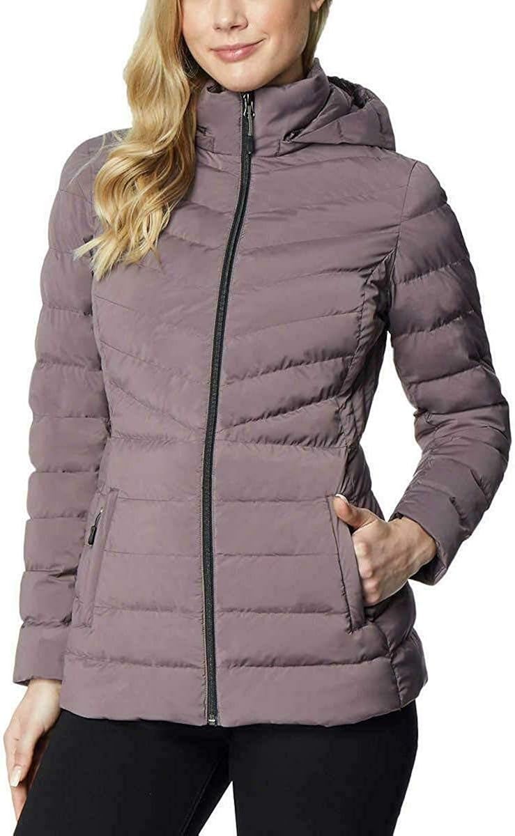 women's 32 degrees hooded puffer jacket