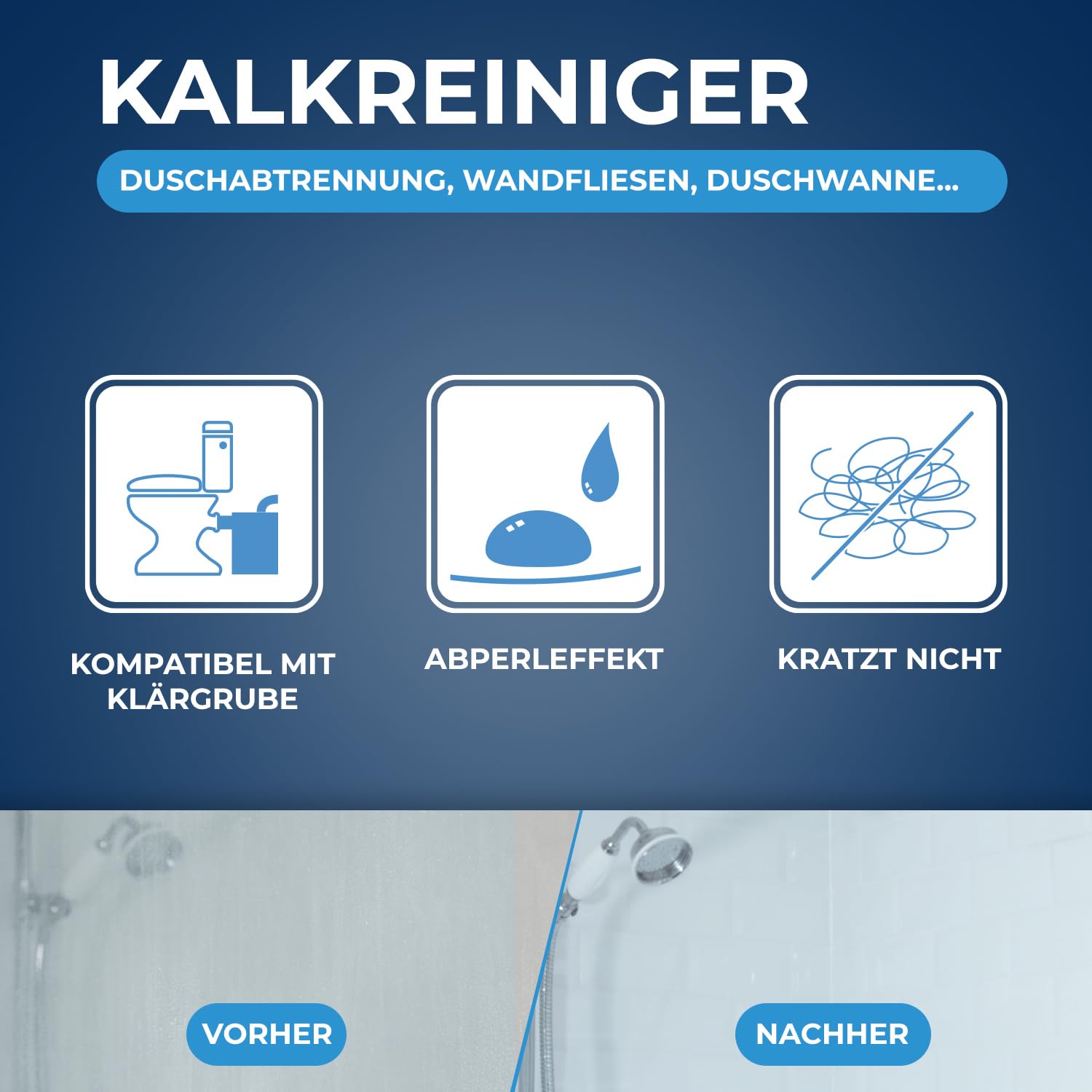 STARWAX Anti-Kalk-Reiniger Duschkabinen 500 ml 3
