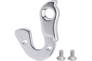 Derailleur Hanger for UCC for Bike Frames – for CNC-Machined Aluminum Alloy Rear Derailleur Mount with 2 Mounting Bolts, Silv