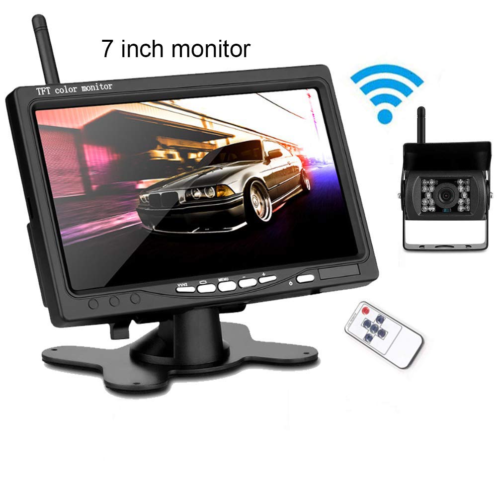 Wireless Reversing Camera Kit 7 inch TFT LCD Reversing Amazon.co.uk