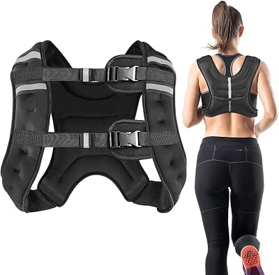 Vailge Weighted Vest 2kg 5kg 10kg for Running Training Workout Men Women