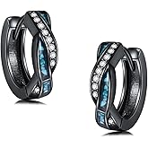 KoyeKei Hoop Earrings for Women Men 925 Sterling Silver Huggie Earrings Hypoallergenic Jewelry Gifts