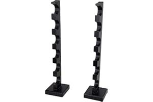 NANGOPOP Wizard Wand Stand Display - 6 Tiered Wood Magic Wand Holder for Table Display, Holds Six Wands