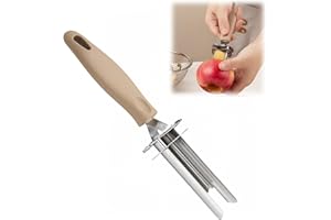 Adjustable Fruit and Vegetable Corer Stainless Steel Kitchen Tool Fruit and Pepper Corer & Slicer Kitchen Essential