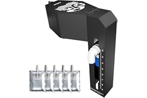 Judkoir Automatic Pool Filler, Metal Construction with Anti-Corrosion Coating, 2 to 9 Inch Visual Water Level Adjustment, Poo