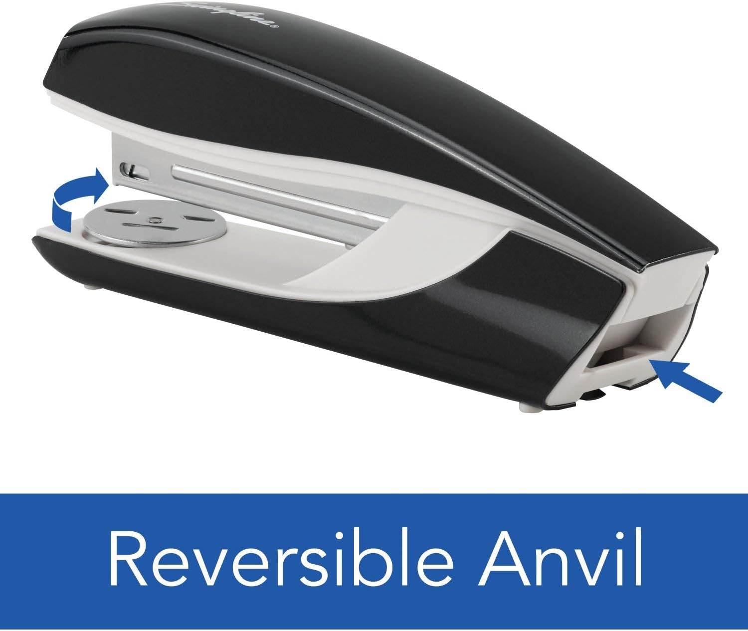Swingline Stapler, NeXXt Series Wow, Desktop Stapler, 40 Sheet Capacity, Black (55047095) : Office Products