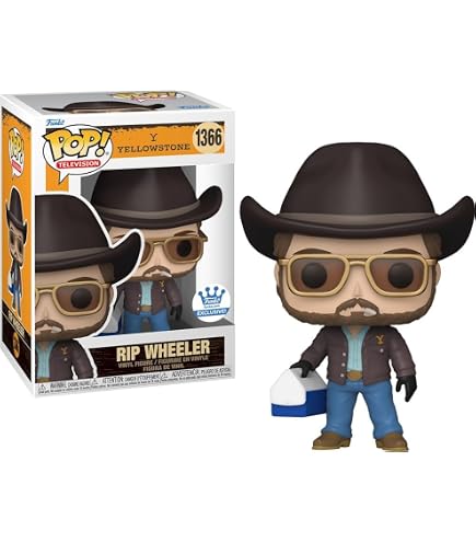 Funko Pop! Yellowstone John Dutton Vinyl-Figur - 9,5cm, Inkl. Box-Schutzhülle, Sammlerstück