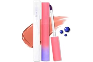 Erinde Peel Off Lip Stain Masque, Waterproof Lip Tint, Long Lasting & Transfer Proof Lip Stain Tint Lip Makeup, Matte Finish Highly Pigmented Color Tattoo Lip Stain, 05 Nude Brown