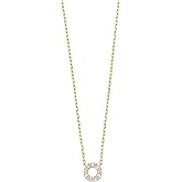 Bony Levy 18K Yellow Gold Diamond Gatsby Circle Pendant Necklace