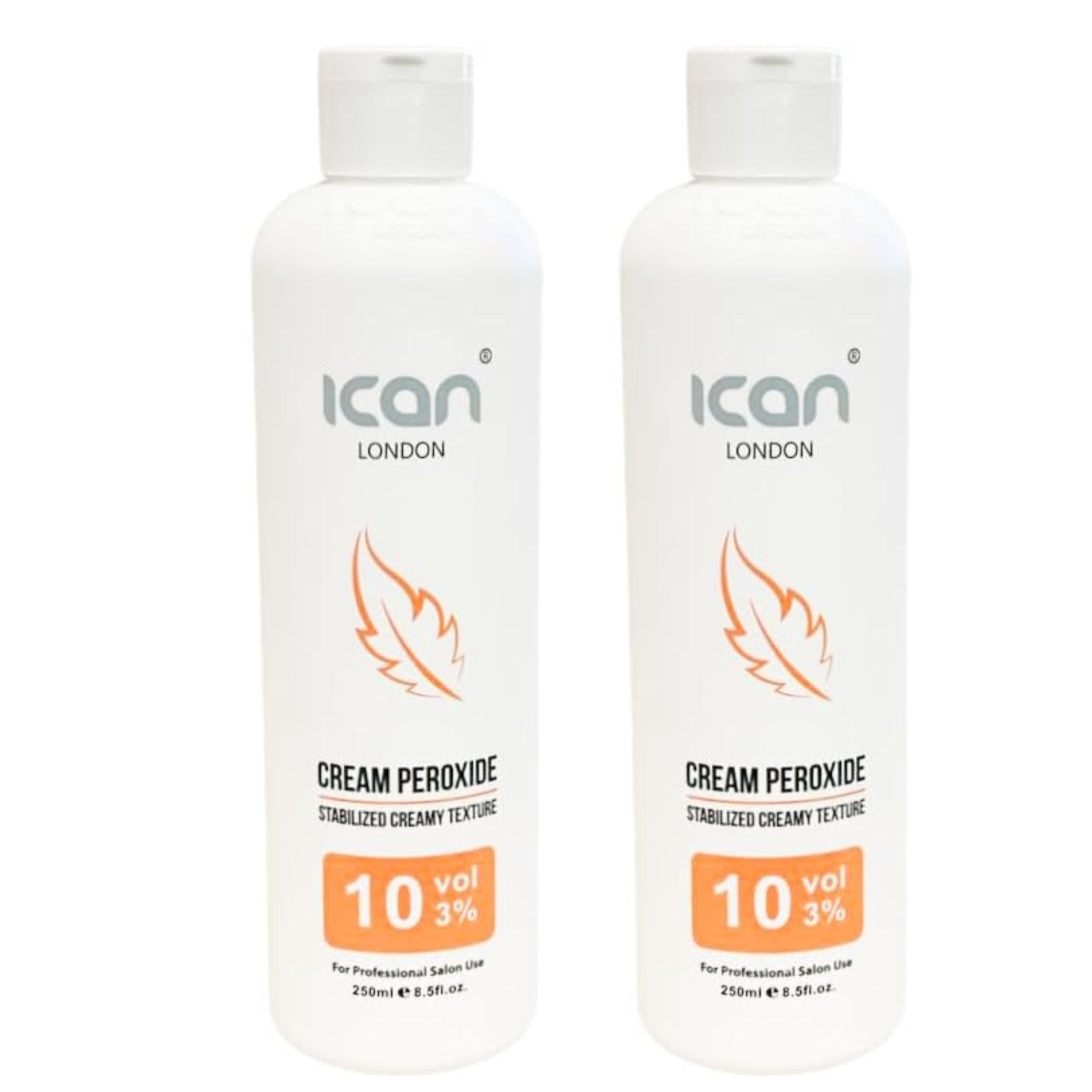 ICAN LONDON PROFESSIONAL CREAM PEROXIDE 10 VOLUME 3% (2 x 250ml)