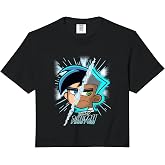 Danny Phantom Split Face Going Ghost Transformation Comfort Colors Crop Top