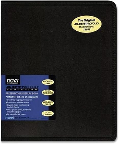 24 Sheets for 48 Pictures 4 Pack Itoya EV-12-5 Art Profolio Evolution 5x7