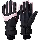 Aywyl Waterproof Snow Gloves, Warm for Men Women