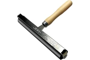 GELELF Smooth Peeling Brayer Roller - Wood Hand Roller Rollers Ink Roller Tape Roller for Gluing Taping Gel Printing Inking Block Printmaking Stamping Scrapbooks (#8: 8 Inch (20CM))