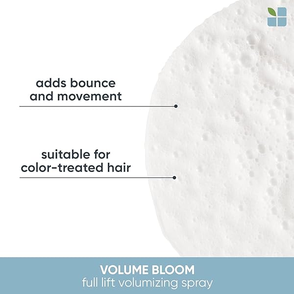 BIOLAGE VOLUME BLOOM VOLUMIZING SPRAY – ADDS BOUNCE, MOVEMENT & FULLNESS, ROOT LIFT SPRAY FOR FINE HAIR, SOY PROTEIN & POLYMERS, PARABEN-FREE AND VEGAN, 8.4 FL OZ, PACKAGING MAY VARY