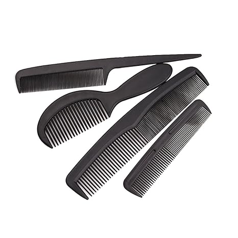 Hosaire 4pcs Professional Salon Hair Styling Plastic Comb Set Kit