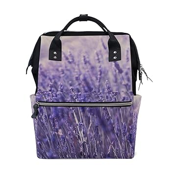 lavender diaper bag
