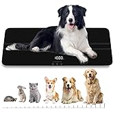 FAFAGLGL Digital Pet Scale for Small-Medium Dogs/Large Cat, Measuring Range: 0.45lbs-220lbs, Not Suitable for Large Dogs