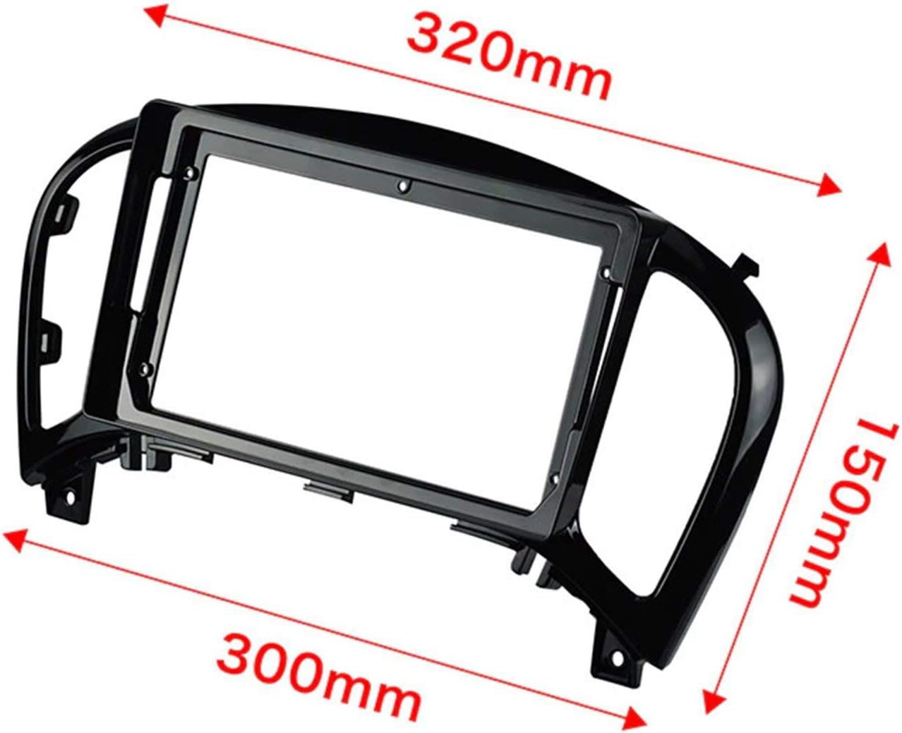 Sound-way - 9" inch dash car stereo facia radio adapter compatible with NISSAN Juke 2010+ / INFINITI ESQ 2014+ - KA22-106 - Image 5