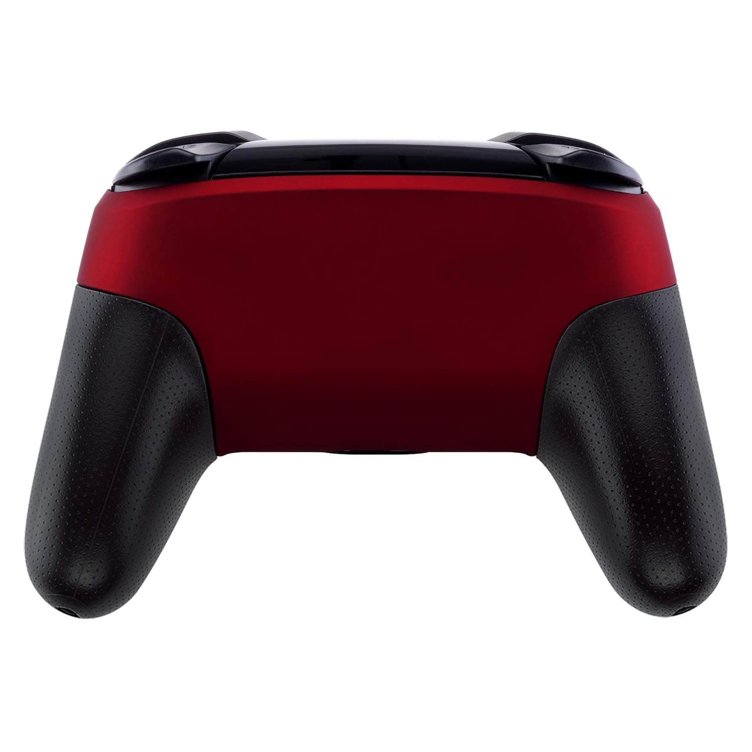 eXtremeRate Red Faceplate and Backplate for Nintendo Switch Pro Controller, Soft Touch DIY Replacement Shell Housing Case for Nintendo Switch Pro - Controller NOT Included: Video Games