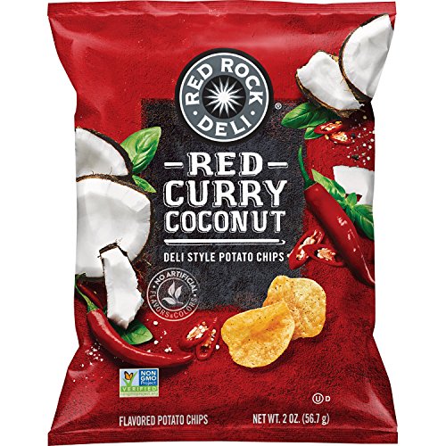 Red Rock Deli Style Potato Chips, Variety Pack, 2 Ounce (12 Count