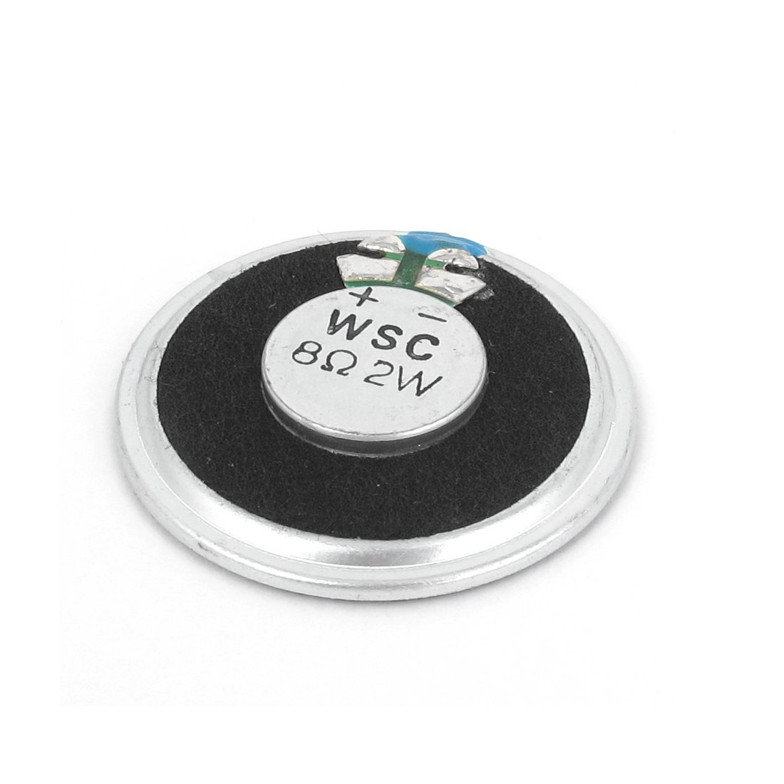 sourcing map Electronic 40mm Diameter Round Internal Magnet Speaker 8 Ohm 2W