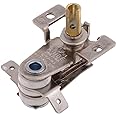 HELYZQ AC 250V 16A Adjustable 90 Celsius Temperature Switch Bimetallic Heating Thermostat KDT-200