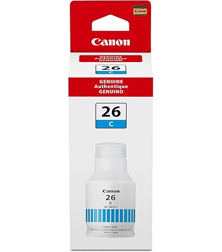 Canon - ヨーグルト Amazon.com: Canon GI-26 Genuine Pigment Black Ink Bottle