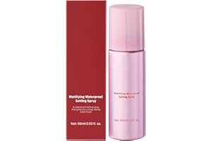 Natural Matte Appearance Setting Sprays Hydrating and Smudgeproof Beauty Product Suitable for Various Skin Type 60ml Setting 