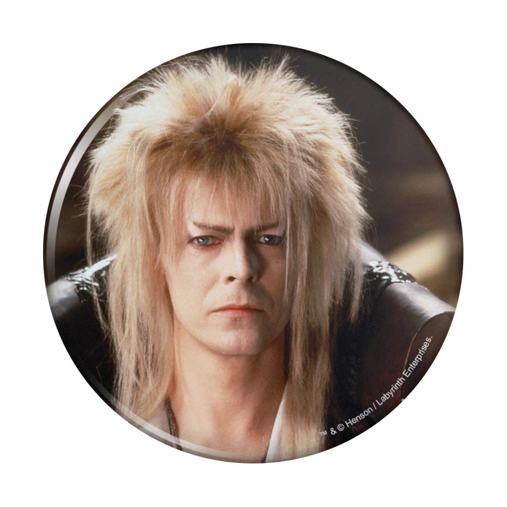 Labyrinth Goblin King David Bowie Portrait Compact Pocket Purse Hand Cosmetic Makeup Mirror
