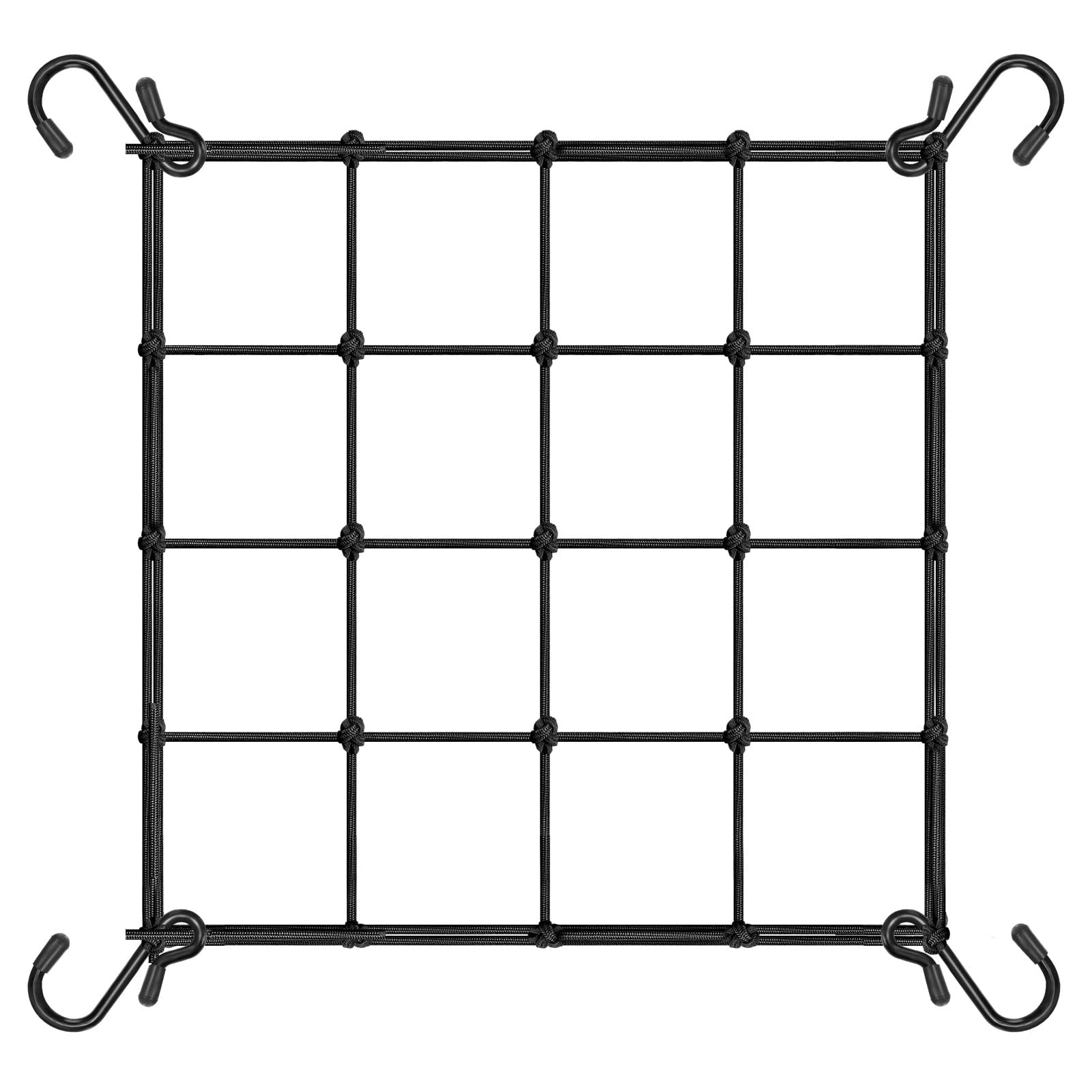 VIVOSUN Garden Netting 60 x 60 cm, Elastic Trellis Net with 4 Hooks Trellis Net for Climbing Plants Vegetables Fruits and Flowers