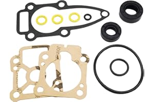 SEASIERRA Boat Marine 3B2-87321-0 Lower Unit Gasket Kit for Tohatsu Nissan 8 9.8 HP Outboard Motor Replacement 3B2873210M 3B2873215M