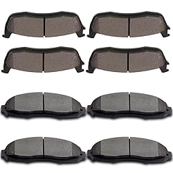 SCITOO D679 D879 Front Rear Ceramic Brake Pads Sets