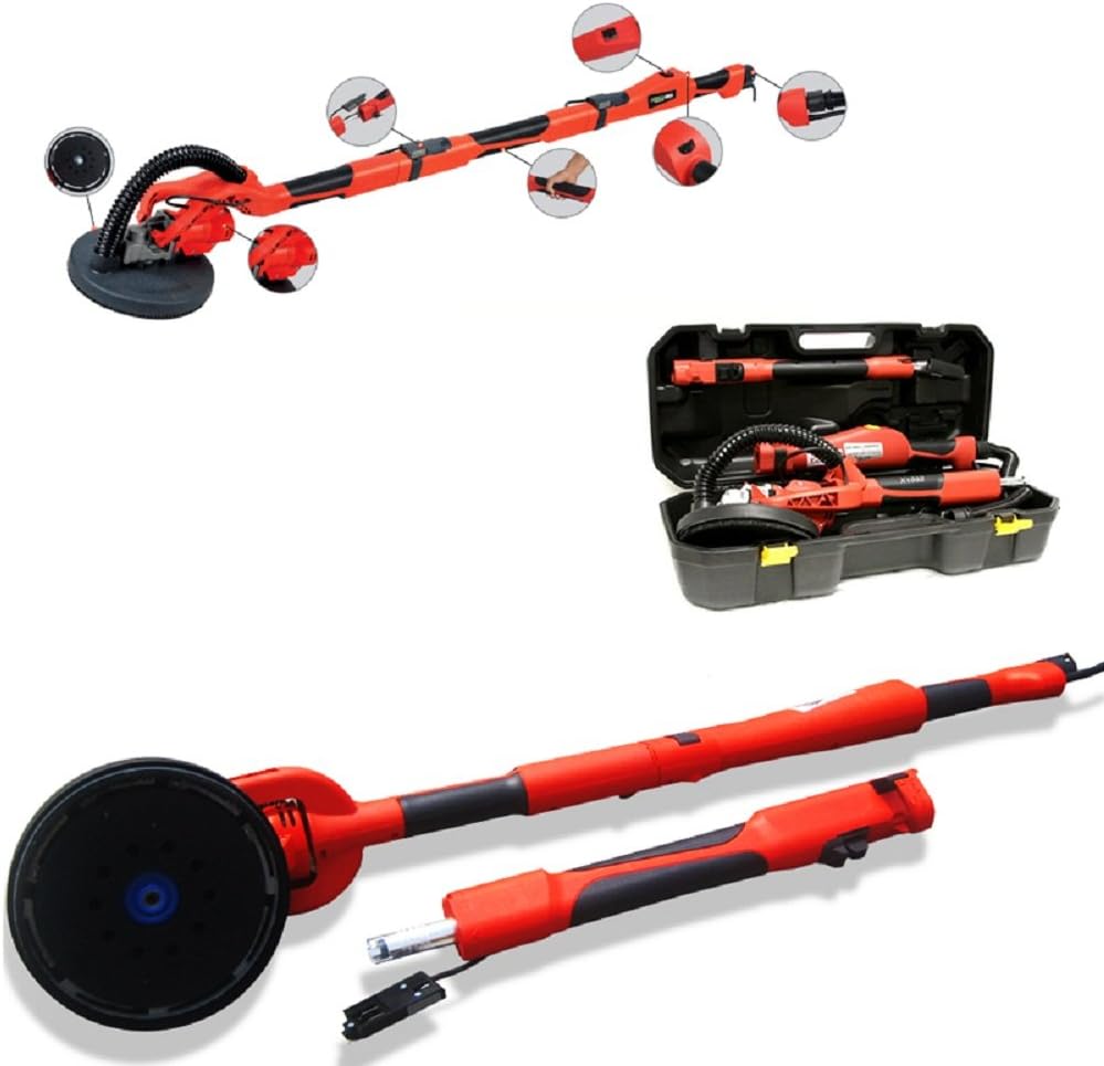 Electric 5 Speed Swivel Drywall Ceiling Sander Sanding 6