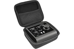 GENERIC Suw EVA Hard Travel Carrying Case for Audient iD4 MKII USB-C Audio Interface (Only Case)