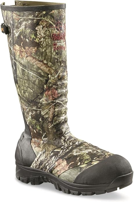 Side Zip Ankle Fit Rubber Boots for Men 