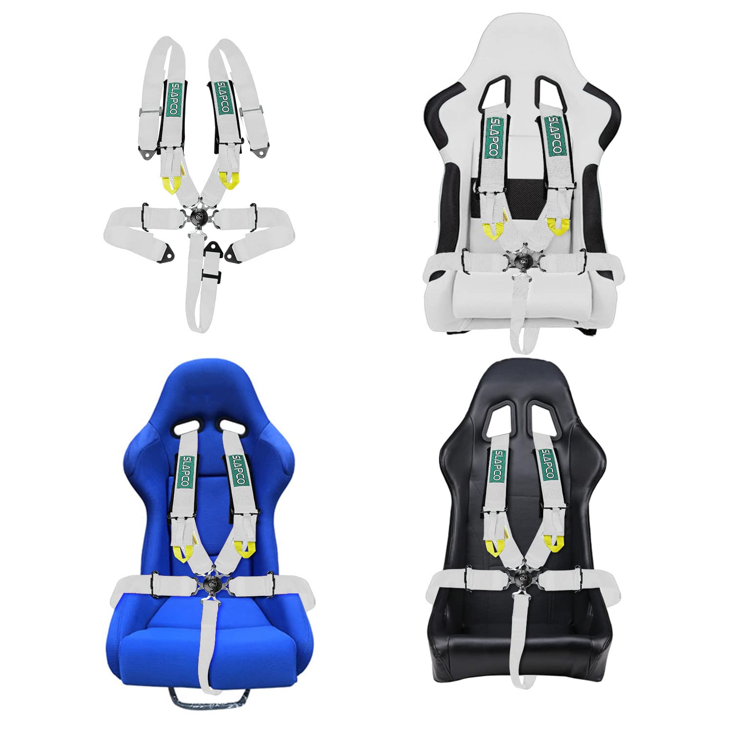 Mua BESTZHEYU 5-Point Racing Safety Harness Set SFI with Ultra Comfort ...