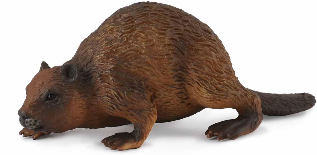 plastic beaver figurines