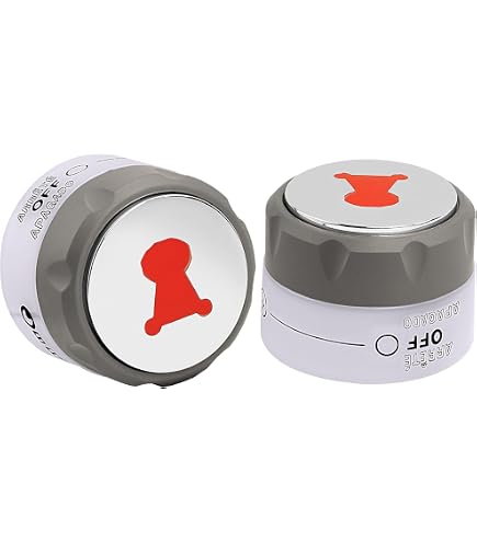 Budora Stainless Steel Stove Control Knob Replacement - Fits Whirlpool & Maytag Ranges (Part# W11620567, AP7194930)