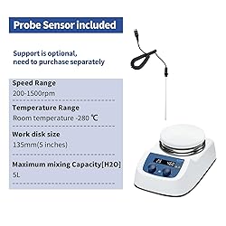 ONiLAB 5 inch LED Digital Hotplate Magnetic Stirrer